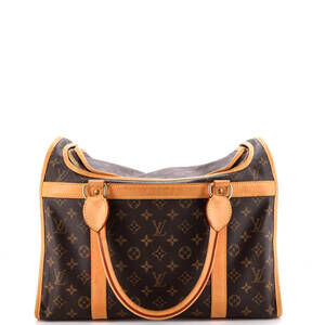 Louis Vuitton 40 Dog Carrier Bag Monogram Canvas
